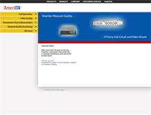 Tablet Screenshot of ameritec.com